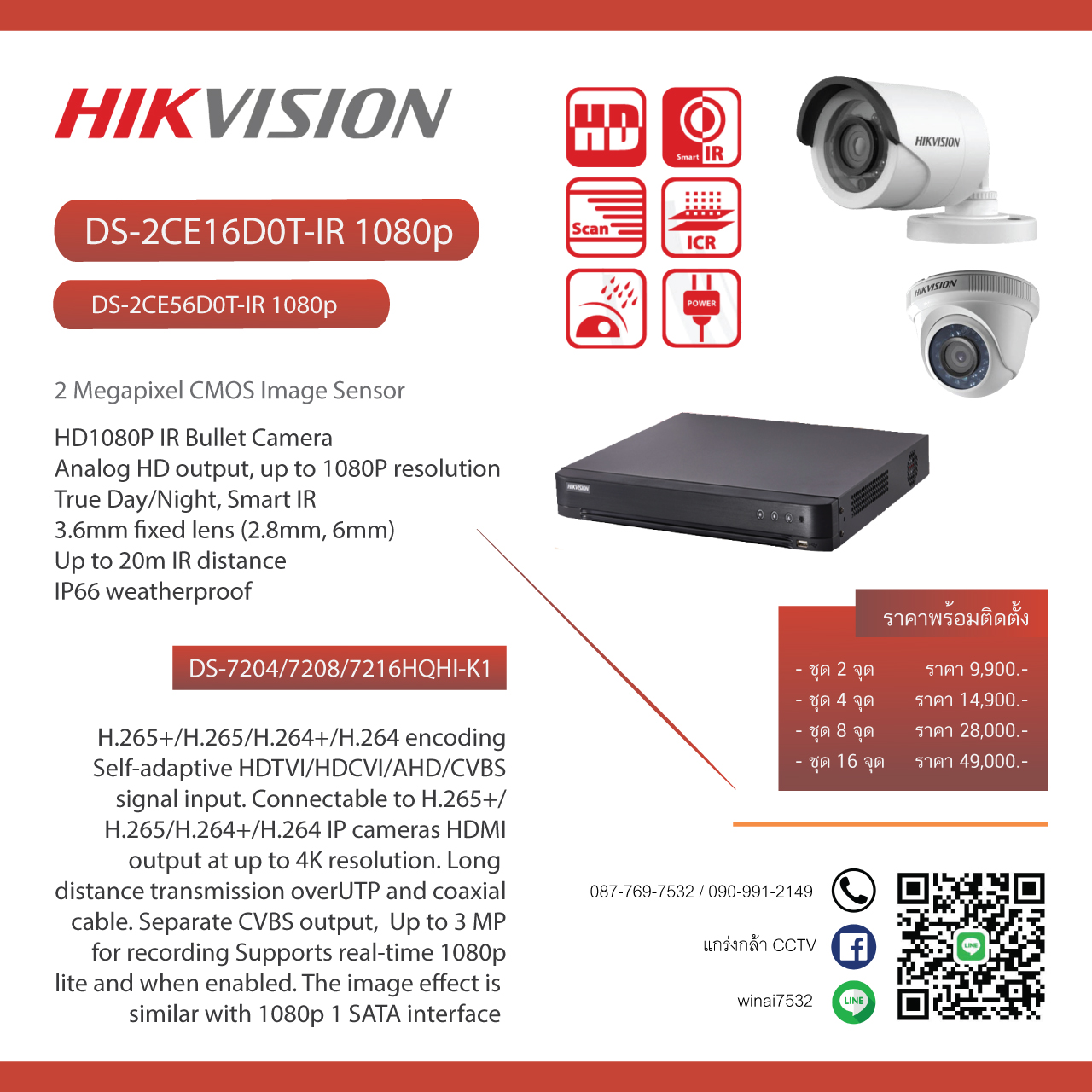 08.HIK-VISION-DS-2CE16DOT-IR-1080P